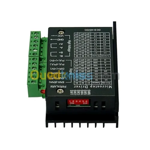 Driver moteur PAS À PAS TB6600 ARDUINO