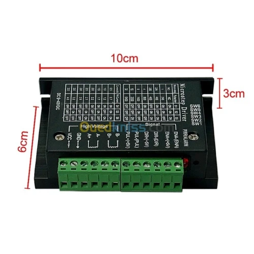 Driver moteur PAS À PAS TB6600 ARDUINO