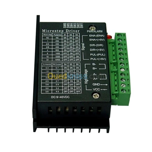 Driver moteur PAS À PAS TB6600 ARDUINO