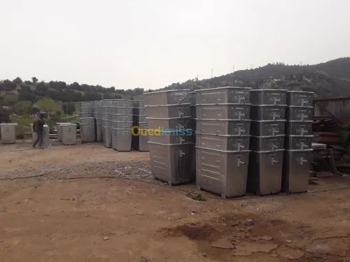 Fabrication  Poubelle 