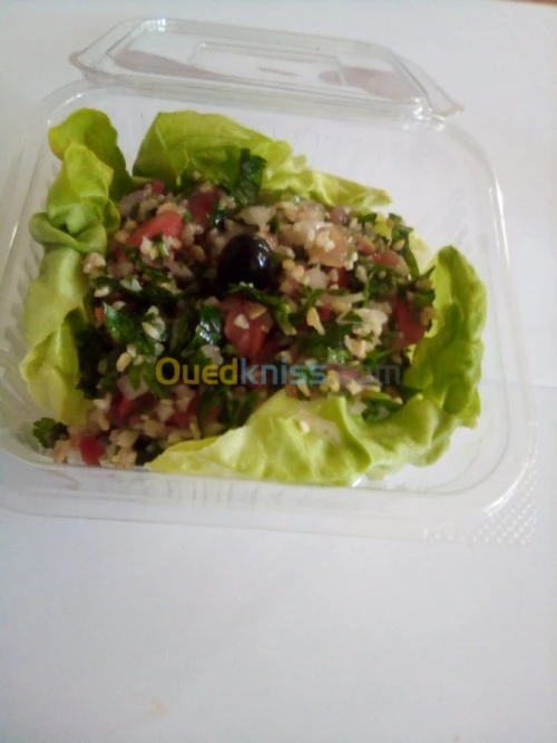 Salade emporter spécial fast food