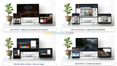 Création des site Web