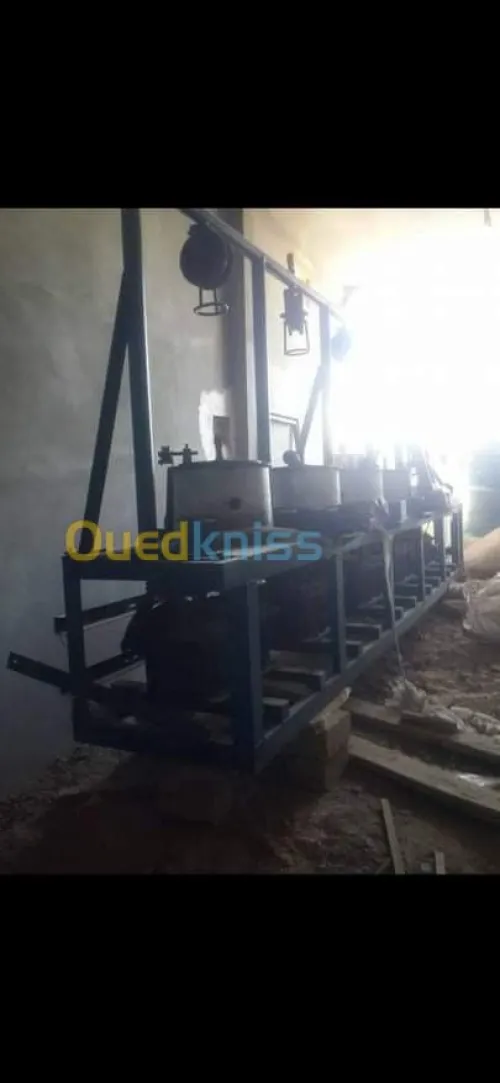 machine fil d'attache + four 