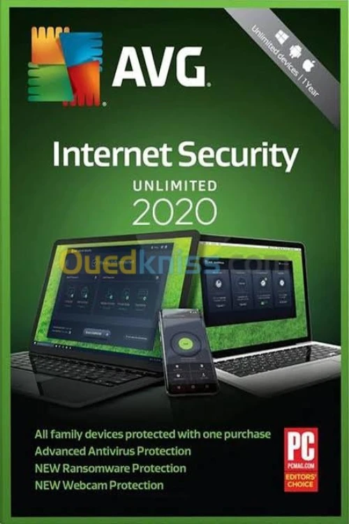 Anti virus internet sécurité 2020 AVG