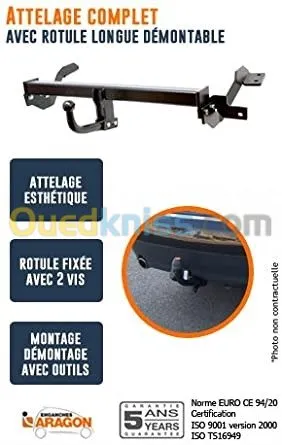 Attelage CITREON C4 Cactus 2014-2018