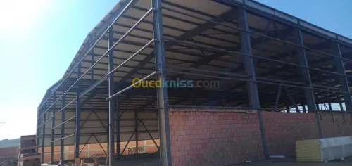 Fabrication et montage de charpente métallique 