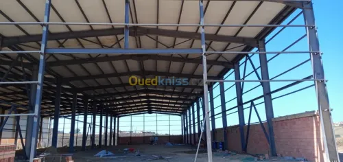 Fabrication et montage de charpente métallique 
