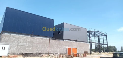 Fabrication et montage de charpente métallique 