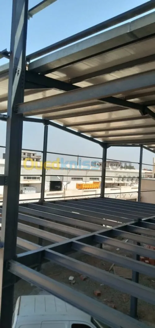 Fabrication et montage de charpente métallique 