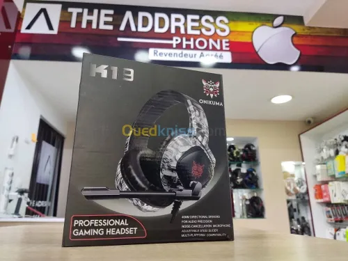 Casque gamer onikuma k19