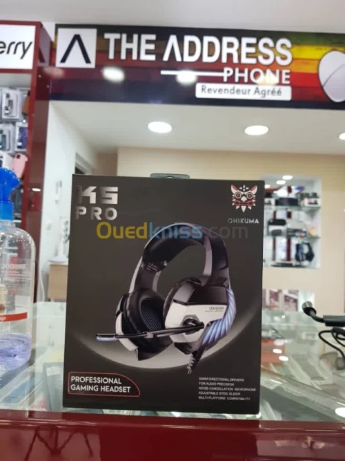 Casque gaming onikuma k5 pro