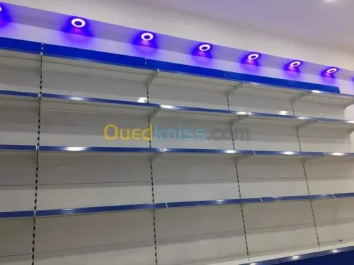تجهيز المحلات والمساحات الكبرى والصغرى