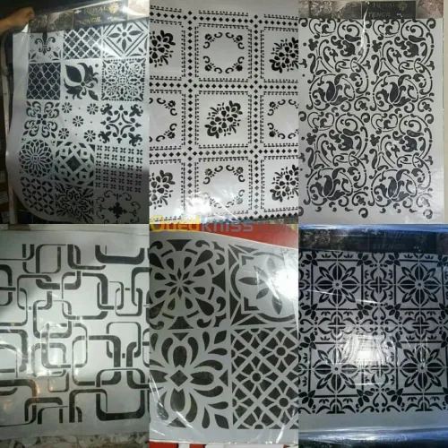 Pochoir stencil