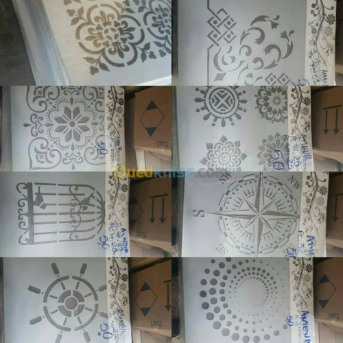Pochoir stencil