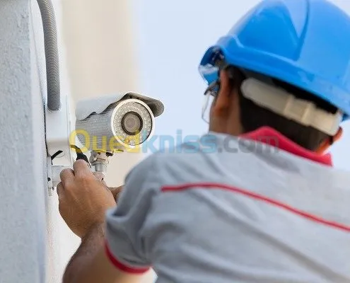 INSTALLATION CAMERA DE SURVEILLANCE