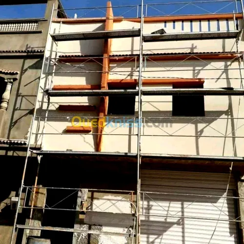 Monocouche façade 3D