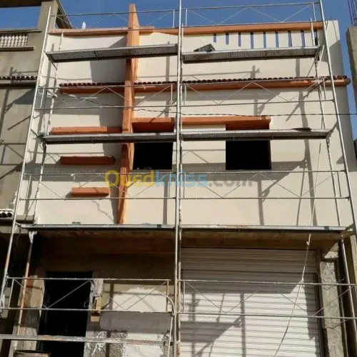 Monocouche façade 3D