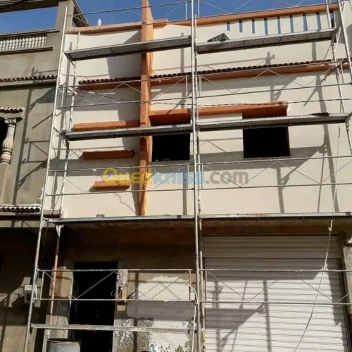 Monocouche façade 3D
