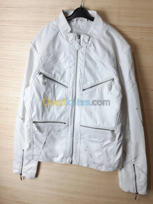 veste semi cuir 
