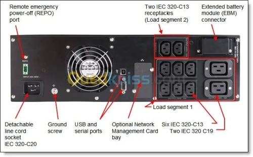 Onduleur IBM 3Kva Rack R3U