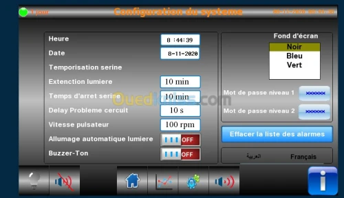 Armoire Programme Incubateur Couvoir  