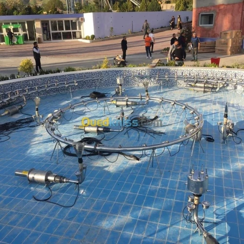 Étude et réalisation de jet d'eau