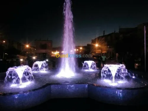 Étude et réalisation de jet d'eau