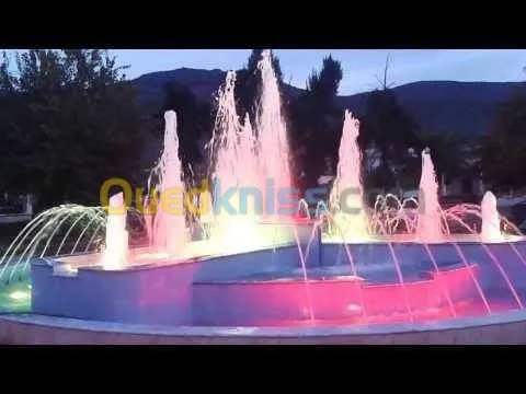 Étude et réalisation de jet d'eau