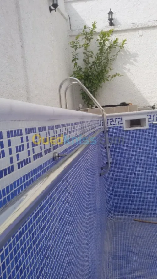 Rampe d'escalier on inox