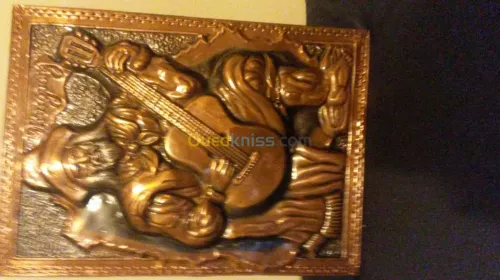 tableau  cuivre repousser