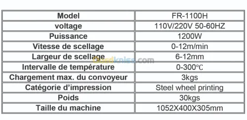 SCELLEUSE  FR-1100H