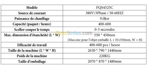 SOUDEUSE FQS4525C 