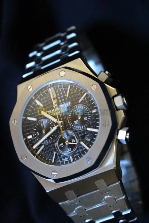 Montre pour hommes AUDEMARS PIGUET Royal OAK noire AP