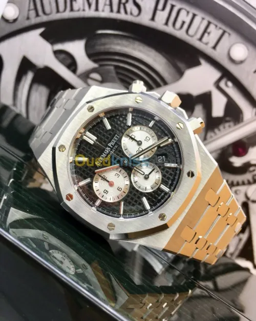 Montre pour hommes AUDEMARS PIGUET Royal OAK noire AP