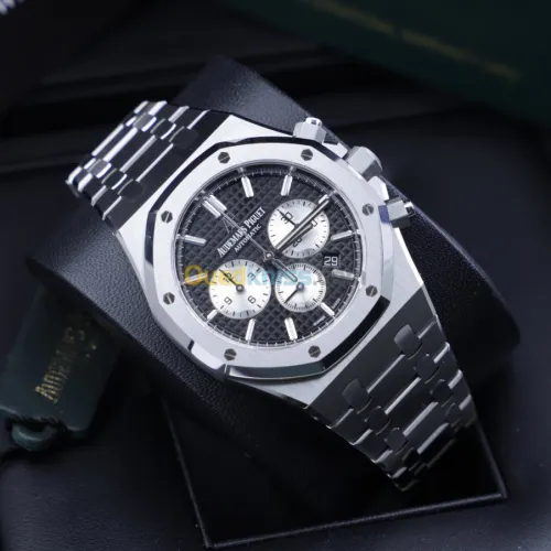 Montre pour hommes AUDEMARS PIGUET Royal OAK noire AP