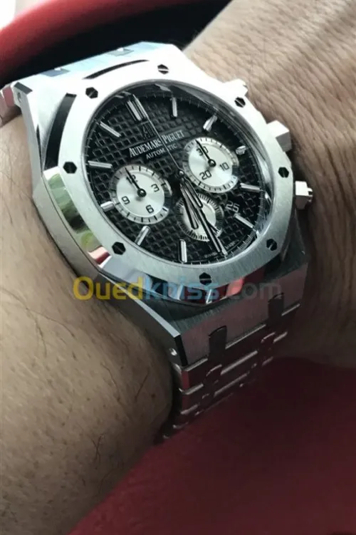 Montre pour hommes AUDEMARS PIGUET Royal OAK noire AP