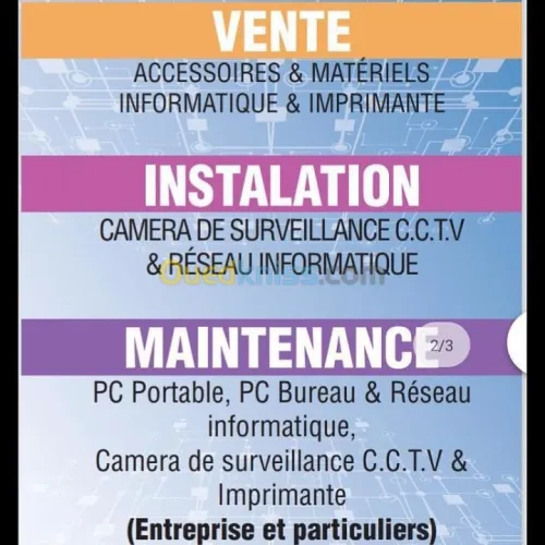 Caisse tactile ( pc ) et matériels de vente