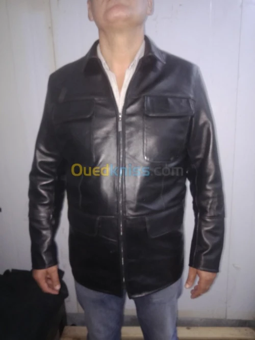 Veste en cuir et tissus Professionnel 