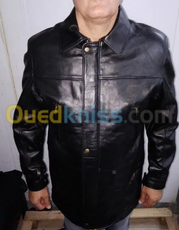 Veste en cuir et tissus Professionnel 
