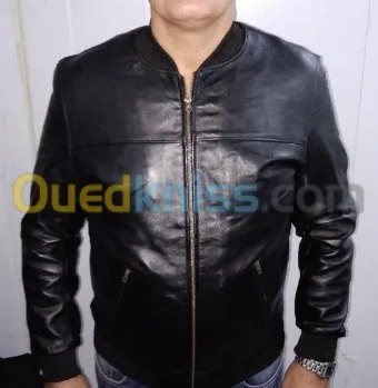 Veste en cuir et tissus Professionnel 