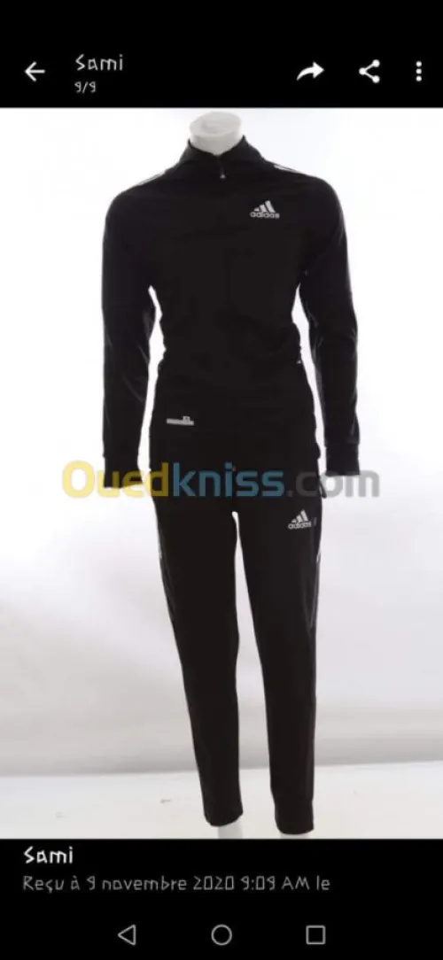 Survêtement top adidas