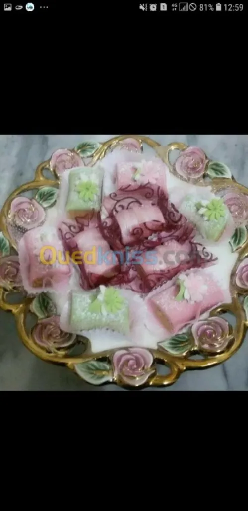 Gateaux  orienteaux et oxcidentaux 