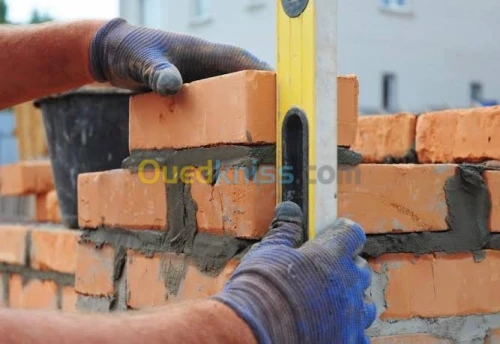 Maçon qualifiée tout travaux de maçonn