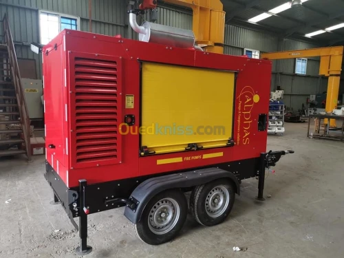 MOTOPOMPE TRACTABLE ANTI INCENDIE 