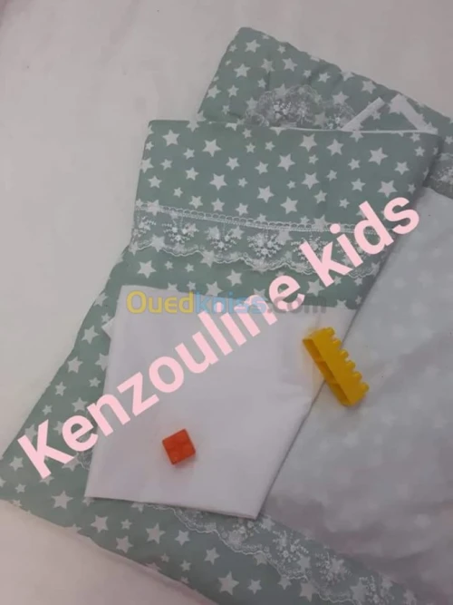 oriller, draps et tapis d'eveil
