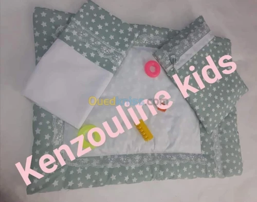 oriller, draps et tapis d'eveil