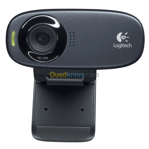 LOGITECH C310 WEBCAM HD 720P - 30 FPS - MICRO INTÉGRÉ - USB - PLUG & PLAY - PC & LAPTOP - BLACK