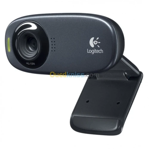 LOGITECH C310 WEBCAM HD 720P - 30 FPS - MICRO INTÉGRÉ - USB - PLUG & PLAY - PC & LAPTOP - BLACK
