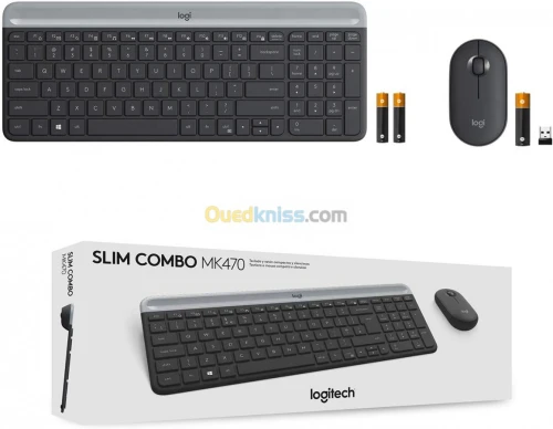 Logitech MK470 Slim Wireless Combo