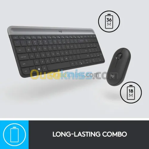 Logitech MK470 Slim Wireless Combo 